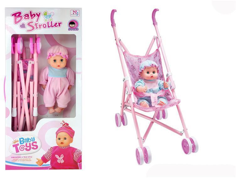 Nulycie17 Baby Dolls Stroller Pram toys with Baby Doll