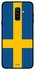 غطاء واقٍ لهاتف سامسونج جالاكسي A6 بلس نمط علم السويد