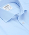 TM Lewin Non-Iron Fitted Blue Poplin Double Cuff Shirt