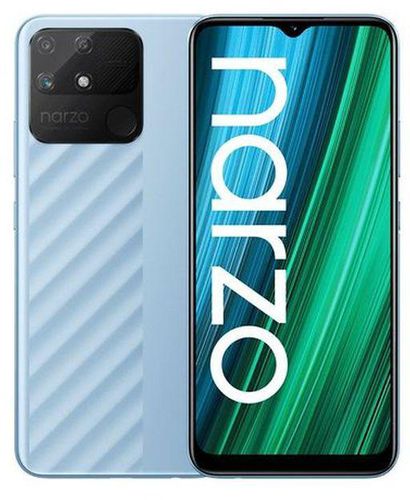 realme Narzo 50A - 6.5-inch 4GB/128GB Dual Sim 4G Mobile Phone - Oxygen Blue