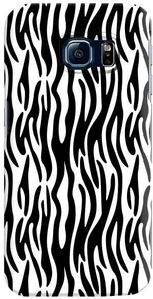 Stylizedd  Samsung Galaxy S6 Edge Premium Slim Snap case cover Gloss Finish - Zebra Stripes  S6E-S-42