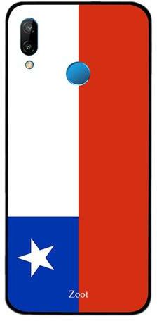 غطاء حماية واقٍ لهاتف هواوي نوفا 3E بلون علم تشيلي