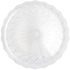 Falcon Round Crystal Plates Clear 30cm