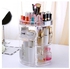 360 Rotating Makeup Organizer, Adjustable Cosmetic Storage Display Case