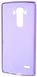 Mate Flexible TPU Skin Shell for LG G4 - Purple