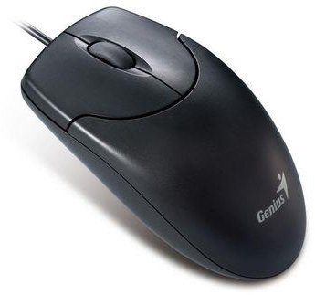 Genius NetScroll 120 Optical Desktop Mouse - Black