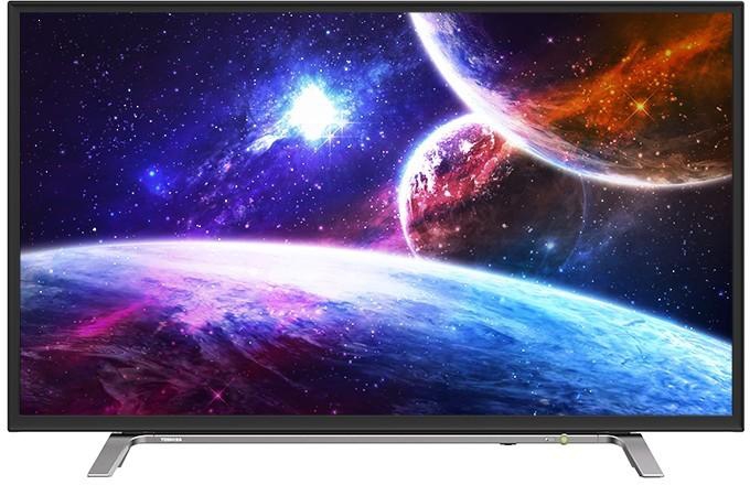 Toshiba LED TV 43 Inch Full HD with 1 USB Movie and 2 HDMI Inputs 43L2600EA