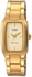 Casio Women's Gold Dial Stainless Steel Band Watch - LTP-1165N-9C