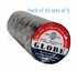 Globe Electrical Insulating Tape -pack Of 10 Sets Of 5