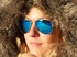 نظارة شمسية للجنسين- ازرق