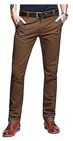 Fashion Khaki Trouser Pant - Brown