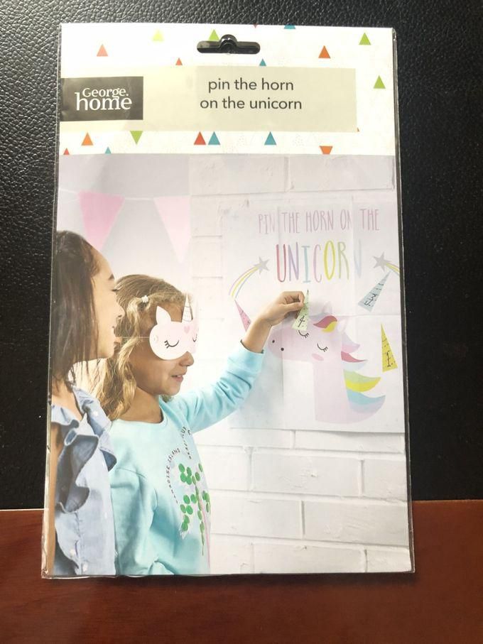 Pin The Horn On The Unicorn Fun Party Play For Kids