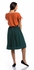Basicxx Dragonfly Short Sleeve Bow Slav All Over Print Top for Ladies Size 10 Orange