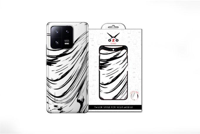 OZO Skins Ozo Ray Skins Transparent Marble Effect Paint (SV523MEP) (Not For Black Phones) For Xiaomi 13 T Pro
