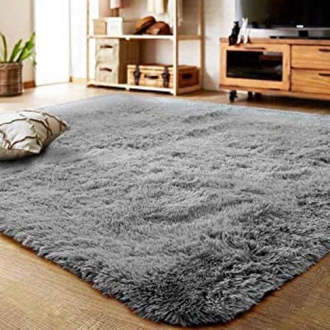 Soft Fluffy Carpet-Grey