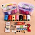 Fashion 10 Pcs Sewing Kit For Adults And Kids, Basic Emergency Sewing Repair Kit Supplies With 7 Color Thread, Scissors, Needles, Tape Measure