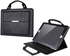 Black Universal Carrying Handbag PU Leather Stand Case Cover For iPad 4 3 2