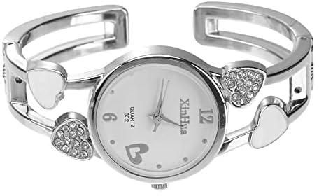 KASTWAVE Women Watch- Ladies Watches Fashion Crystal Rhinestone Diamond Watches Valentines Gifts for Her Stainless Steel Wristwatch Quartz Watch for Women Girls White