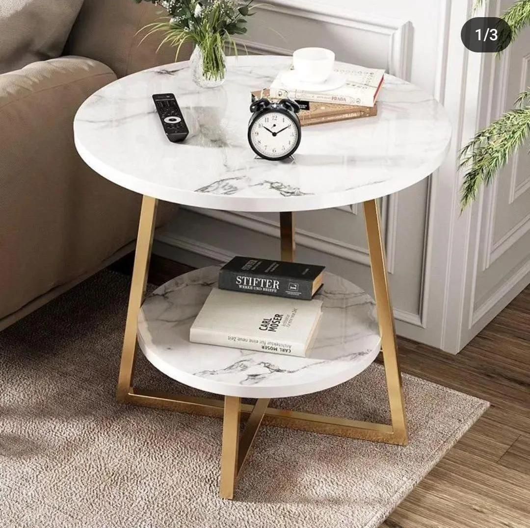 Wooden Top multiple purposes side table bedside table soft wooden  comes dismantled suitable as bedside or living room side table