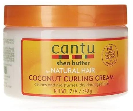 Cantu Shea Butter For Natural Hair Coconut Curling Cream, 12 Oz