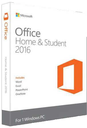 Microsoft Office Home And Student 2016 Win English Africa Only Medialess P2