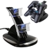 Dual Charger with USB LED Dock Station Charging Stand for Playstation 4 for PS4 Controller