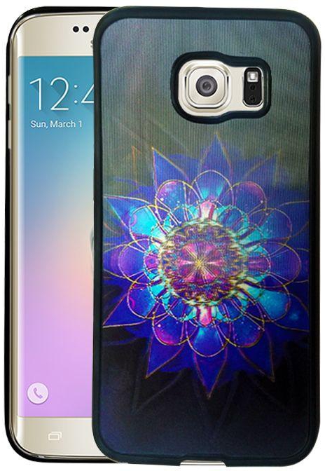 3D soft back cover for Samsung Galaxy S6 edge - Abstract