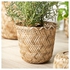 KLYNNON آنية نباتات, صناعة يدوية خيزران, 15 سم - IKEA