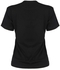 Danami Couple Queen Printed T Shirt- Black