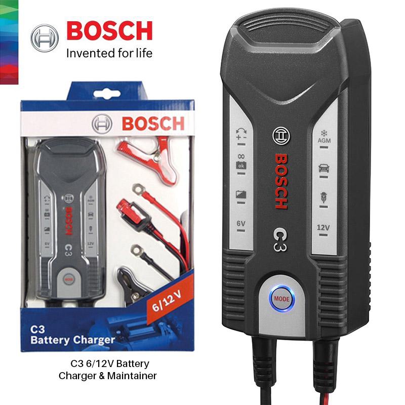 Bosch Battery Charge C3 Fully Automatic 4 Mode 6/12V r 3.8 Amps