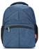 Insular Mummy Maternity Backpack Baby Nappy Diaper Bag With Trailer Strap - Deep Blue