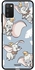 Protective Case Cover For Samsung Galaxy A03s Baby Elephant Flying Multicolour