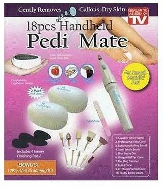 PEDI MATE Nail Care & Polish (18 pieces)
