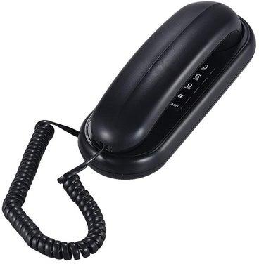 Wall Mounted Corded Telephone Black