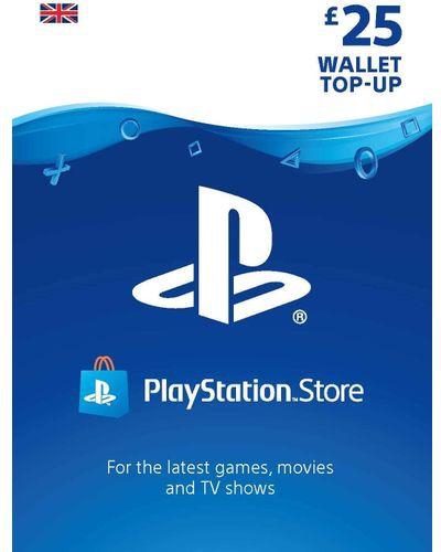 Sony Sony PlayStation PSN Store £25 Gift Card For PS3/PS4/PSvita