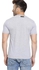 V-Neck Short Sleeve T-Shirt Grey