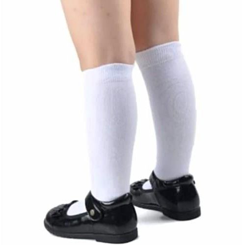 Kids Unisex School Socks - 12 Pairs