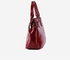 Ravin Solid Handbag - Burgundy
