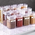 High Quality Acrylic Spice Set Of 12 Pieces With Sticker.