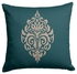 Damask Green Cushion Cover