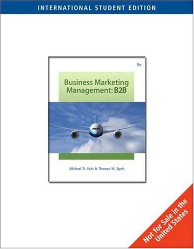 Business Marketing Management Book