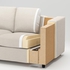 VIMLE 3-seat sofa with chaise longue - with headrest/Hallarp beige