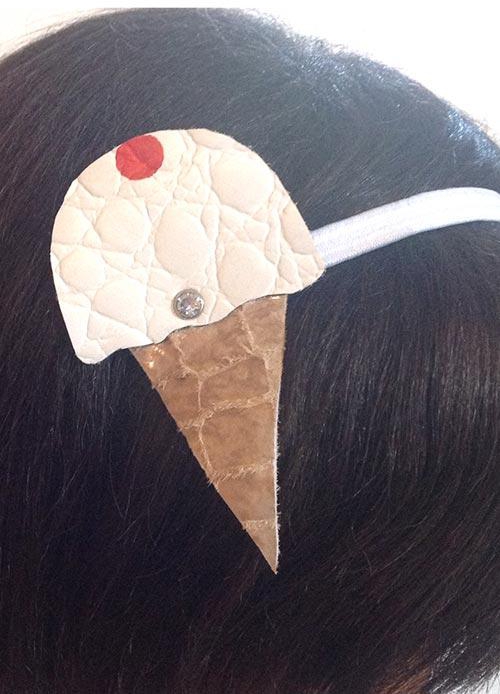 ميني إي بوتيك‎ رباط للشعر Ice Cream Cone