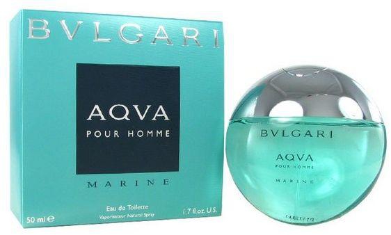 Aqva Pour Homme Marine by Bvlgari for Men - Eau de Toilette, 50ml