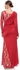 Reeta Regular Fit Bana Daywear For Women - XL, Red