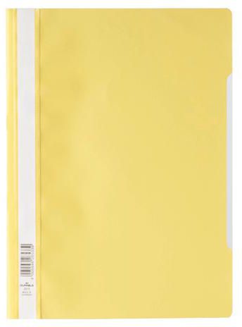Durable Clear View Folder - Economy A4, Yellow