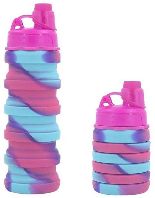 Foldable Silicone Water Bottle 1 Pc
