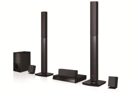 LG Home Theatre – 5.1 CHANNEL, TALL BOY SPEAKERS – AUD6430