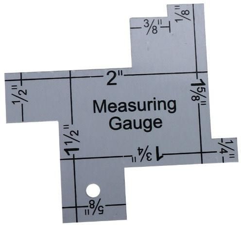 Accurate Measuring Ruler & Precise Gauge For Sewing And Crafts