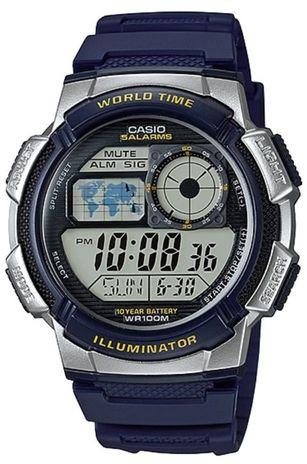 Casio AE-1000W-2AVDF ساعة راتنج - ازرق